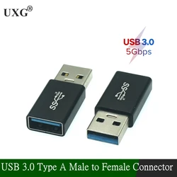 Adaptador USB 3.0 Tipo A Macho-Hembra 5Gbps