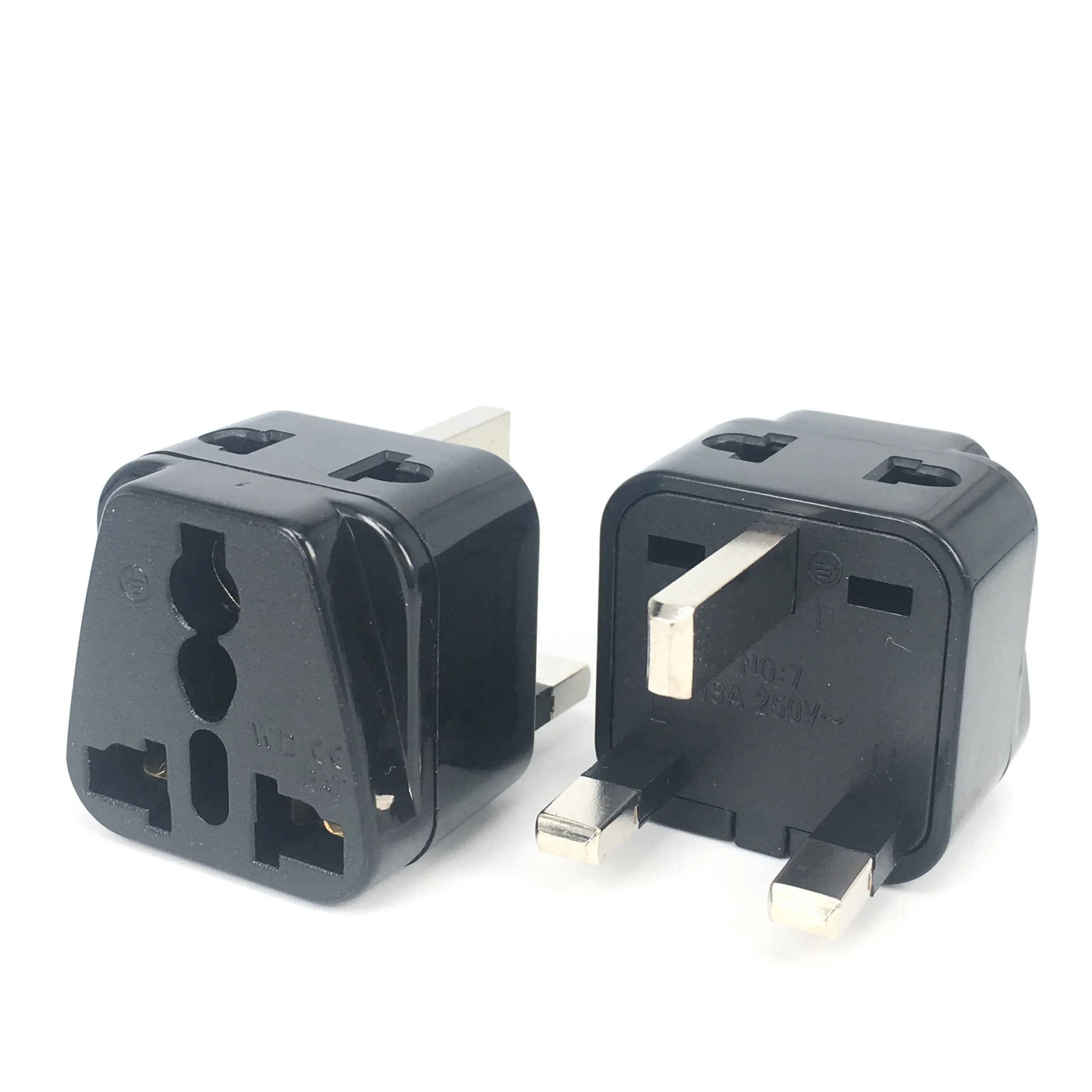 Bolantedz, 1 unidad, Universal, UE, EE. UU., AU a Reino Unido, enchufe de toma de corriente CA de 3 pines, cargador de pared de viaje, adaptador de salida, conector convertidor, enchufe del Reino Unido - imagen 4