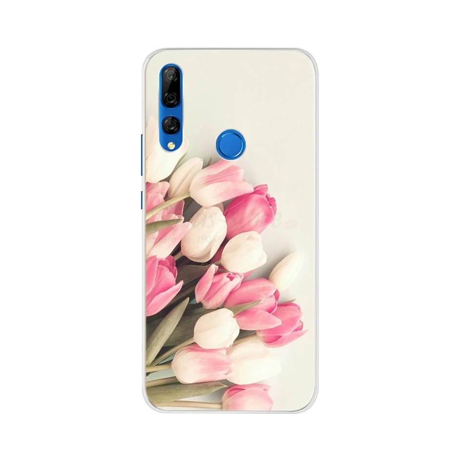 Honor-funda de silicona suave para teléfono móvil Huawei, carcasa trasera con dibujos animados de TPU, versión Global, para Honor 9X STK-LX1 9 X Honor 9X - imagen 2