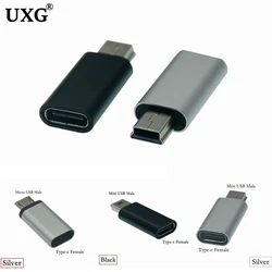 Adaptador USB-C a Mini USB y Micro USB 5 pines