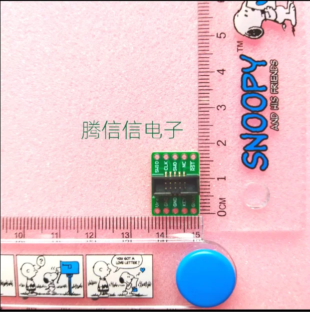 2743 tarjetas y placas OEM para hija, placa de conexión de Cable SWD (2x5 1,27mm), 10 pines, 1,27 MM, JTAG a 10PIN, 2,54 MM, DIP J-LINK, V10, 11 PRO