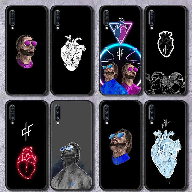 PNL QLF rapero funda de teléfono para Samsung Galaxy A50 A10 A30 A40 A70 A20S A20E A02S A12 A22 A32 A52 5G A04S funda de silicona suave TPU - imagen 2