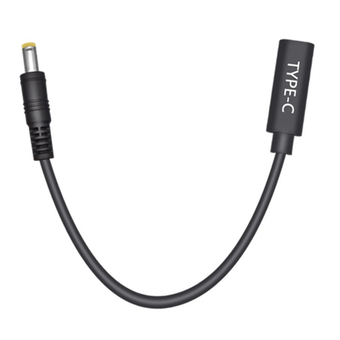 Cable de carga USB tipo C hembra a DC 5,5x2,5 5,5x2,1 macho, 15cm, 65W PD, disparador emulador, conector adaptador de cargador de portátil - imagen 2