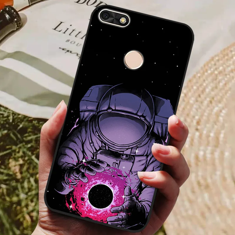 For Huawei P Smart 5.65inch Case TPU Soft Silicone Cute Wolf Back Cover Phone Case For Huawei P Smart 2018 FIG-LX1 PSmart Case - imagen 4
