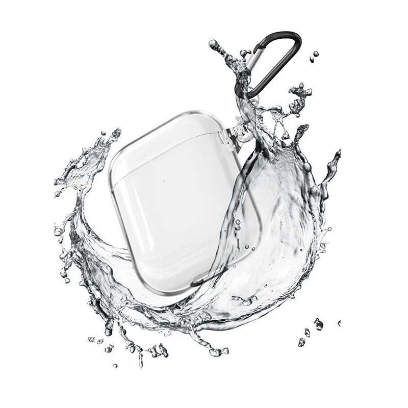 Funda para Airpods Pro 3, bonita funda transparente para Apple Airpods 3, funda de silicona para airpods inalámbricos por Bluetooth - imagen 5