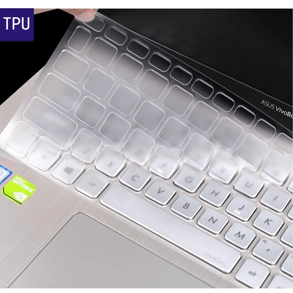Cubierta transparente de TPU para teclado de ordenador portátil, cubierta protectora antipolvo para ASUS Vivobook 14, X412, UA, UD, X412U, x412fl, x412DA, X409 - imagen 3