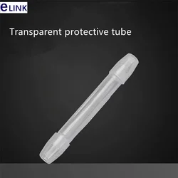 ELINK Caja Protección Fibra Óptica Transparente Tubo Termorretráctil
