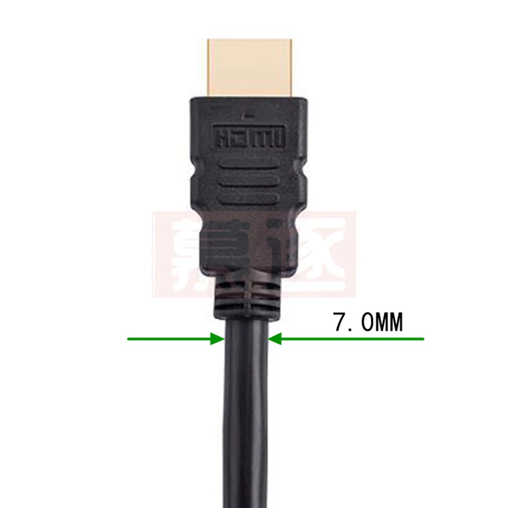 M/M Aleación de aluminio HD-kompatibel zu HD 2k * 4k 2,0 Schlanke HD Kabel peng TV Laptop Projektor PS3 PS4 Kabel 0,5 m 1m 1 - imagen 3