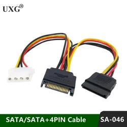 Adaptador SATA a Molex 4 Pines IDE con Alimentación