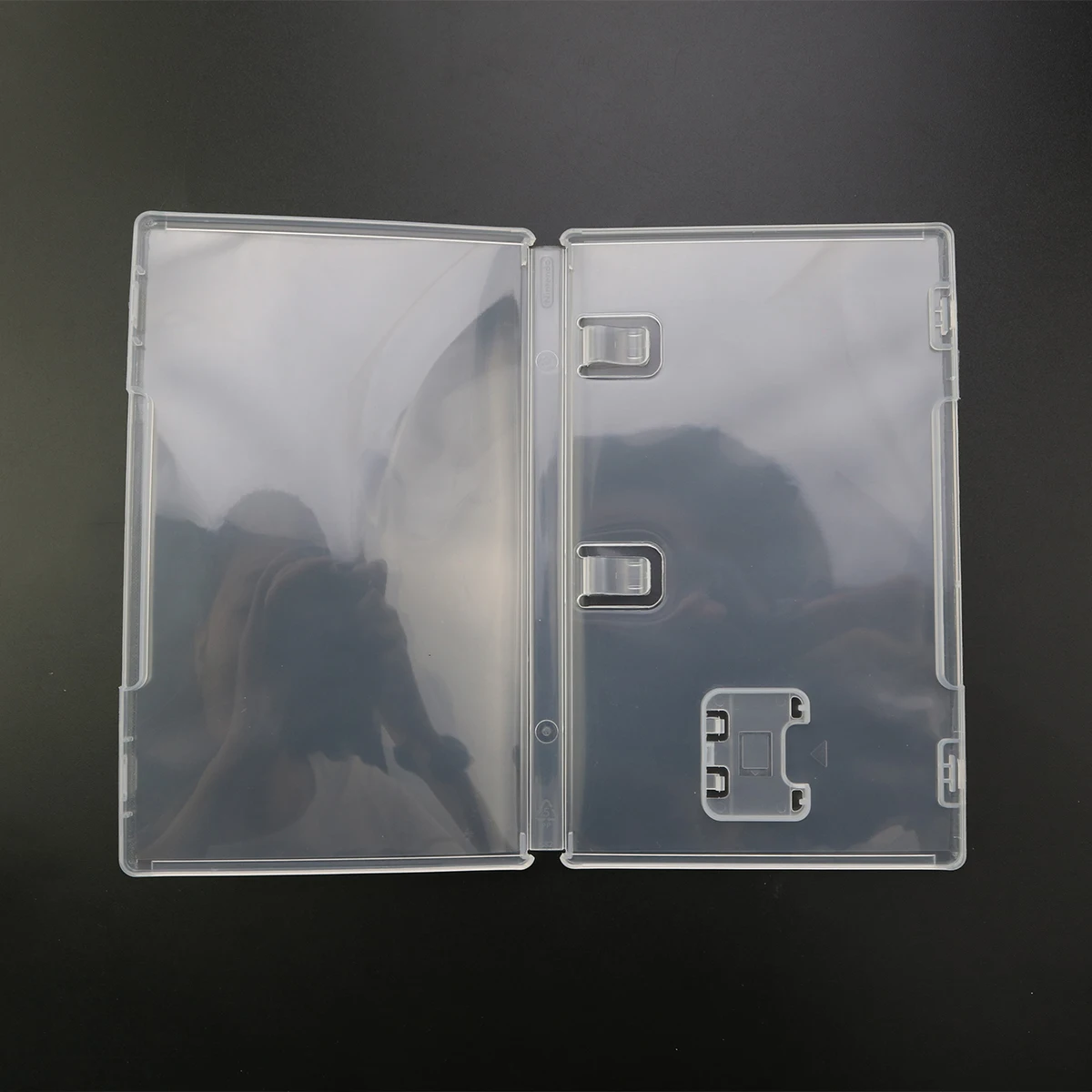 Estuche de almacenamiento para tarjetas de juego, carcasa transparente para guardar cartuchos, funda para interruptores, soporte para libros, cubierta insertada, 1 unidad - imagen 2