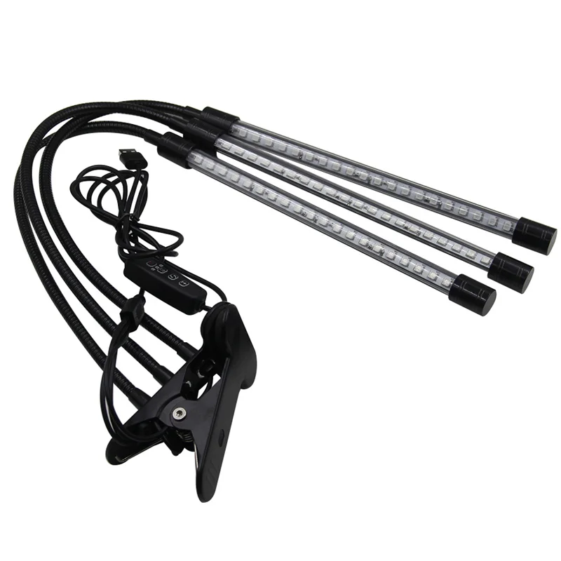 Luz LED usb de 5V para cultivo, lámpara Phyto espectro completo interior, vegetales, flores, plantas, carpa, plántulas, semillas, Light - imagen 2