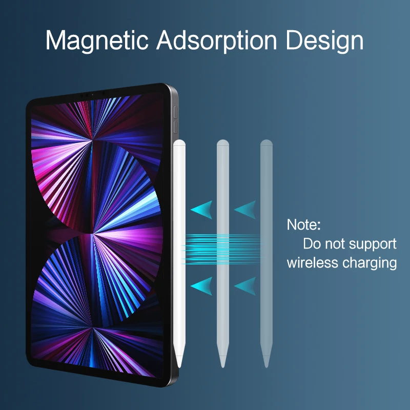 Para lápiz iPad con rechazo de palma inclinable, lápiz óptico para iPad A16 Pro 11 12,9 Mini 6 7 Air 4 5 11 13 7/8/9th 10th 11th Gen Pen - imagen 3