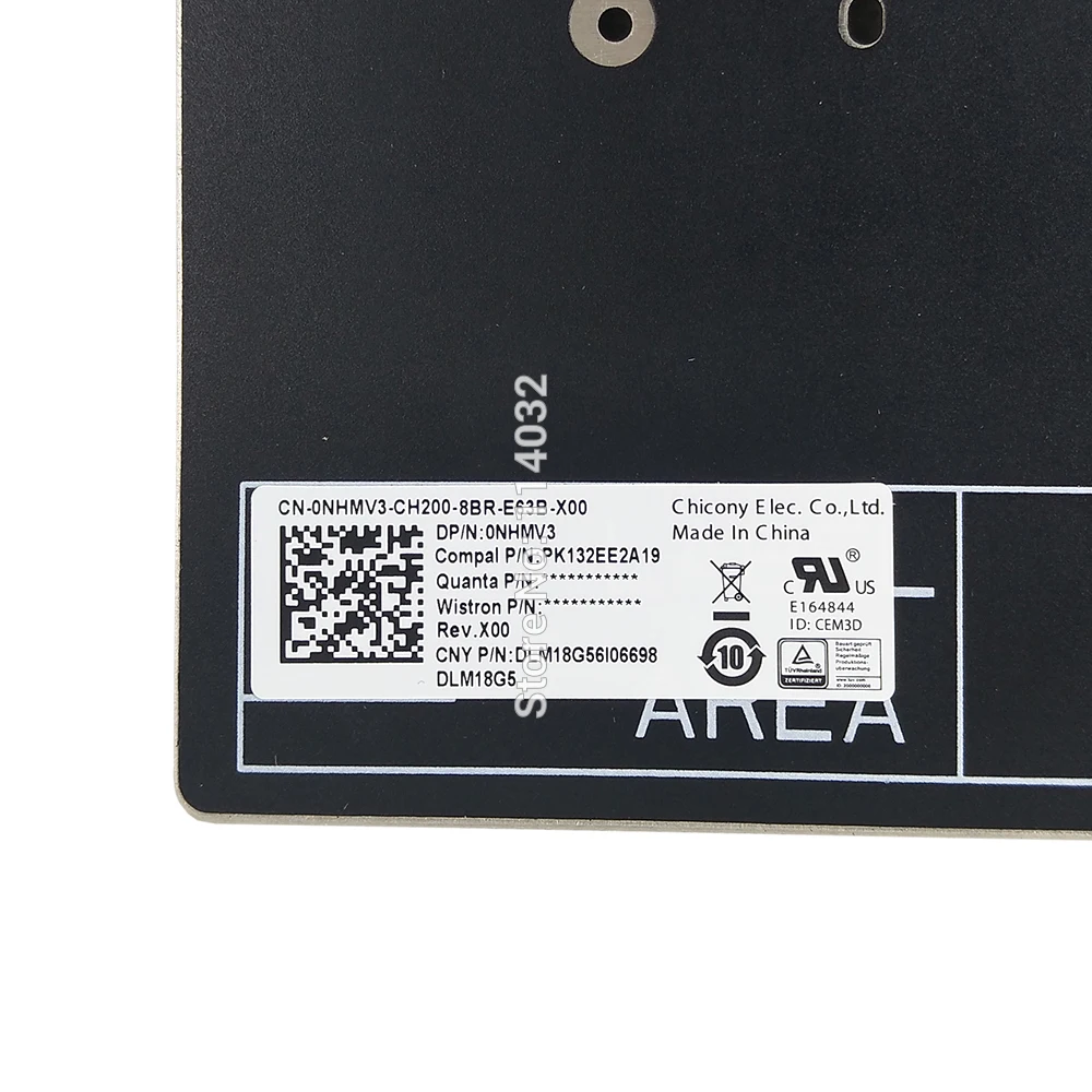 Teclado italiano latino para Dell Latitude 5400 5401 5410 5411 7400 7410 7402 3400 teclados italianos para Notebook 0NHMV3 NHMV3 - imagen 5