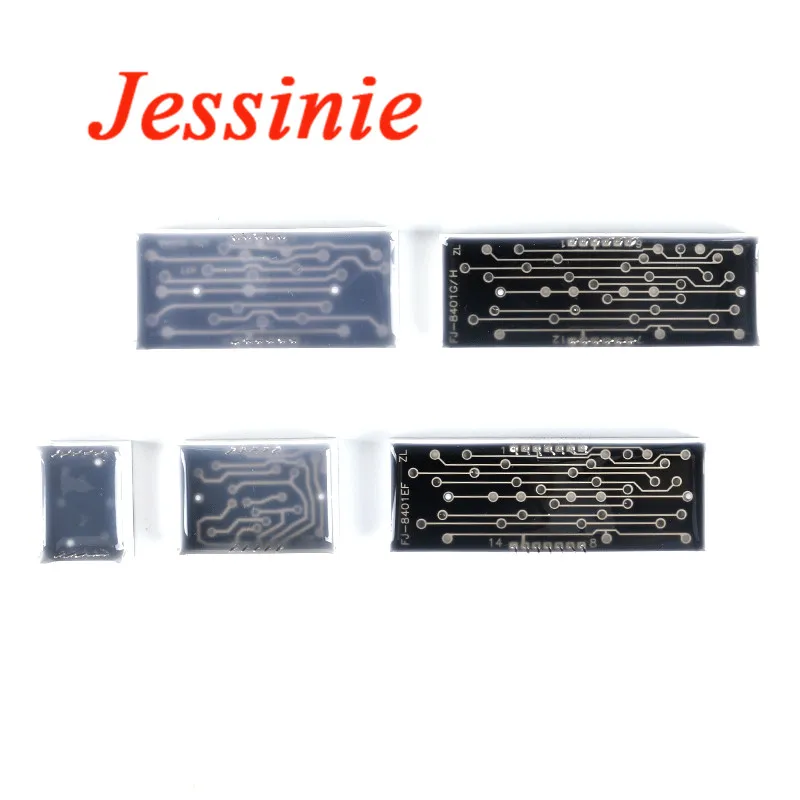 10 uds/1 unidad pantalla LED de tubo Digital de 0,8 pulgadas 1Bit 2Bit 3Bit 4Bit reloj cátodo de ánodo común 0,8 "7 segmentos Led DIY tablero rojo 0,80 - imagen 5