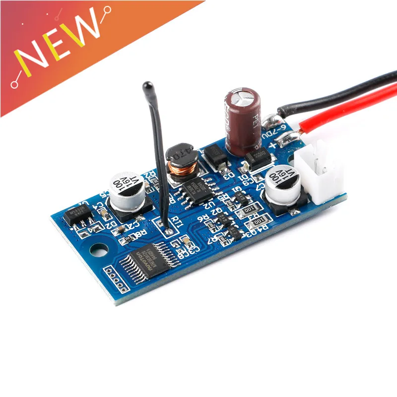 Ventilador de refrigeración inteligente, módulo de Control de temperatura, disipador térmico de chasis, controlador de velocidad del Motor para ordenador y PC, CC 6V-70V - imagen 2