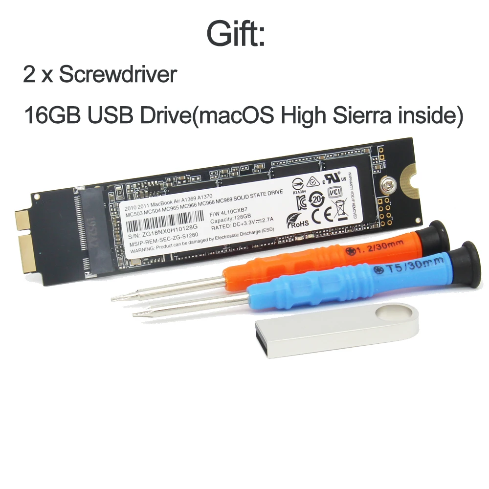 SSD 1TB para MacBook Air 2010-2011 - Compatible A1369/A1370 - imagen 3