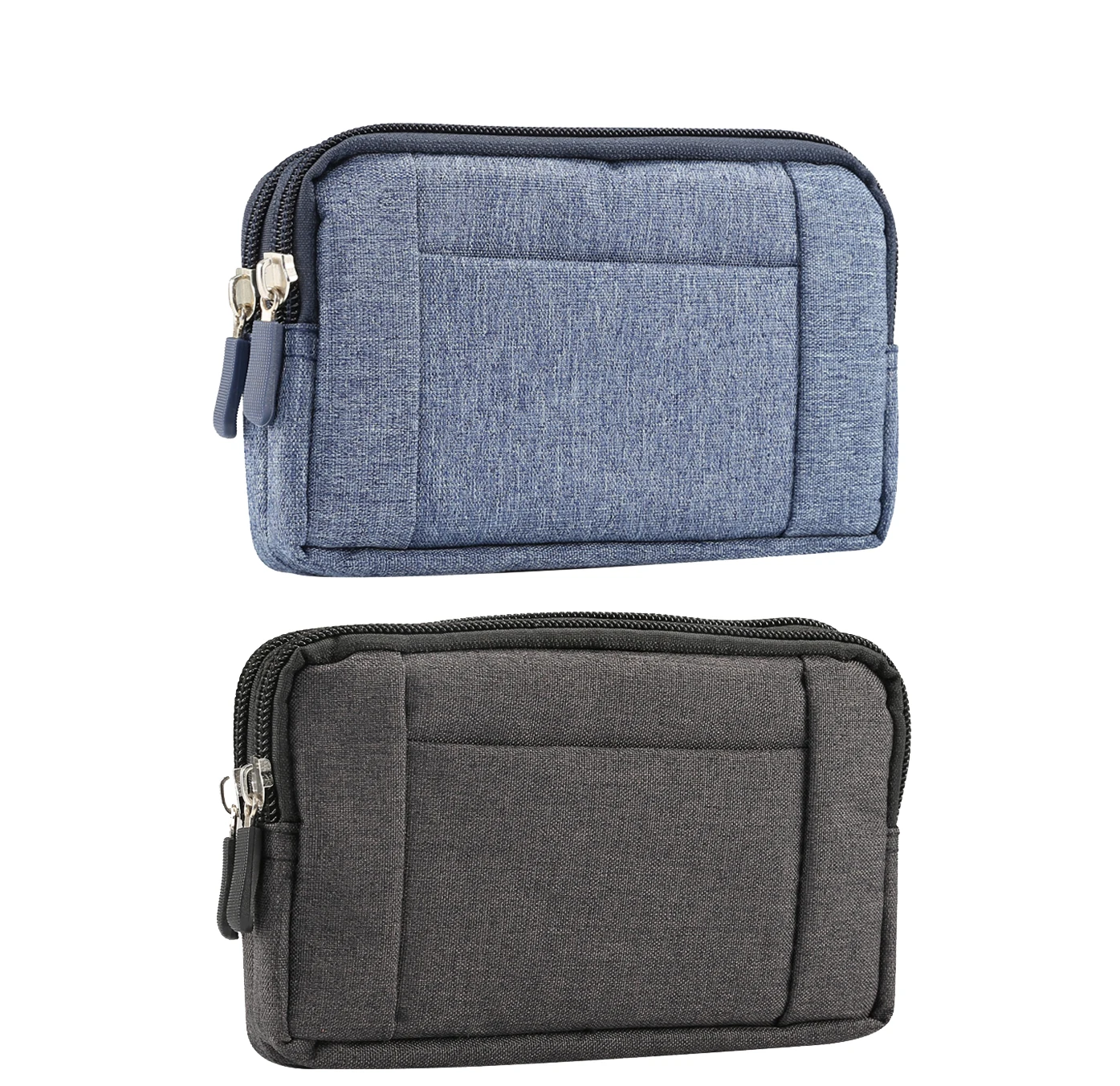 Riñonera Nylon Hombre Deportivo – Bolsa Cinturón Cremallera Antigolpes - imagen 5
