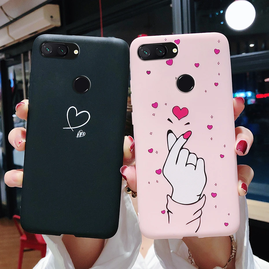 Xiaomi Mi 8 Lite Funda Silicona Dibujos Animados - Ultra Fina y Mate - imagen 3