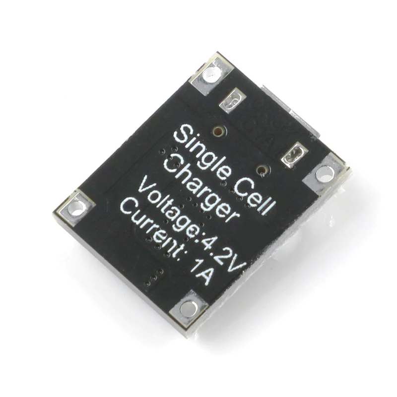 Módulo de carga de batería de litio de una sola celda, 5 piezas, 1A, 5V-6V, 4,2 V, TC4056, TC4056A, placa de fuente de alimentación Micro USB, TP4056 - imagen 3