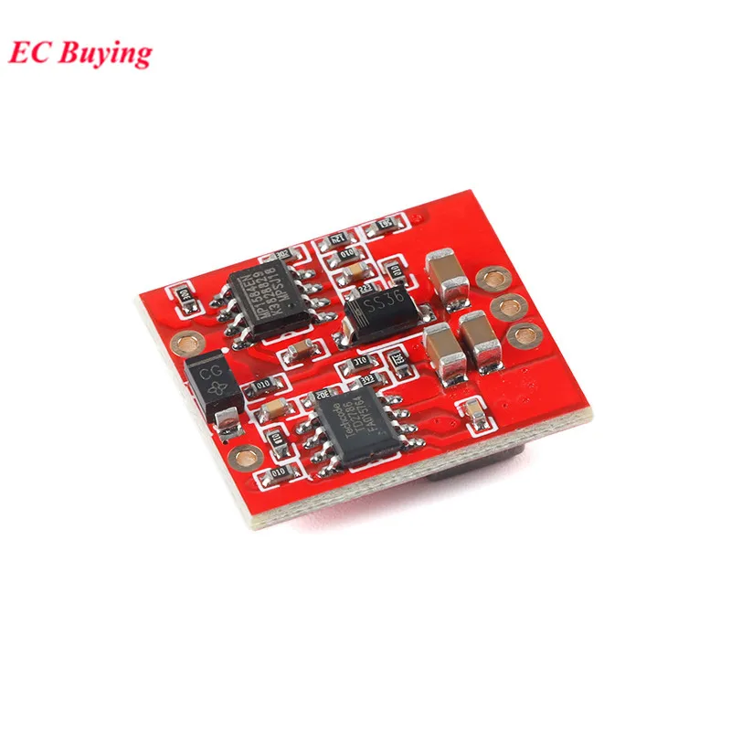 5 uds/1 unidad DC-DC convertidor reductor placa reguladora de voltaje Dual DC ± 5V 9V 12V 15V 18V a 7,5-28V 1A módulo de fuente de alimentación - imagen 3