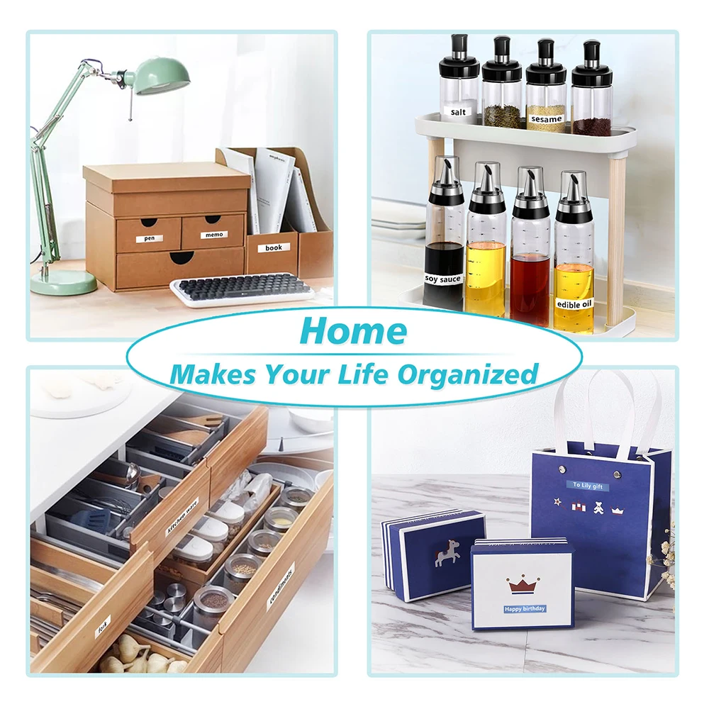 Cinta adhesiva blanca para impresora de etiquetas Casio, Compatible con XR12WE, XR12X, XR9WE, XR6WE, KL60, KL430, KL120, EL700, KL300, 6mm, 9mm, 12mm - imagen 5