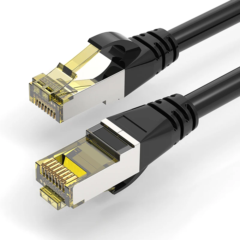 Cable de parche blindado LSOH Ethernet Cat 6A, 10G, CAT6A, SFTP, 0,25/0,5/1/2/3/5/10M, paquete de 5 unidades - imagen 5