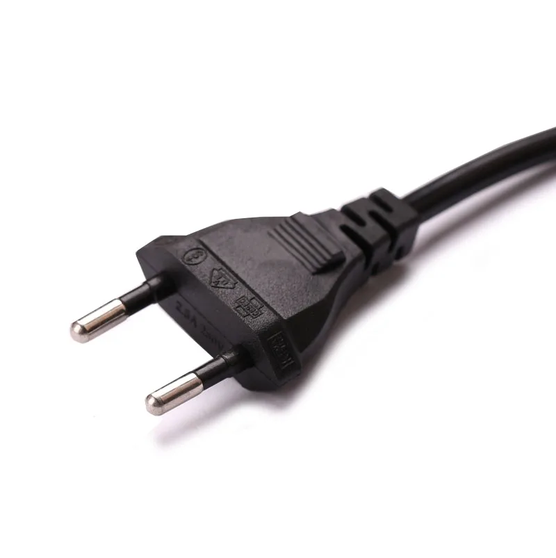 Alta calidad 3 clavija plana nos enchufe de la UE Cable de CA Línea alámbrica para PC portátil adaptador de fuente de alimentación escala cargador para impresora de Cable - imagen 4