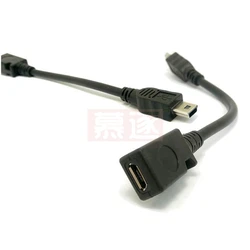 Adaptador Dash Cam Micro USB Android a Conector Mini