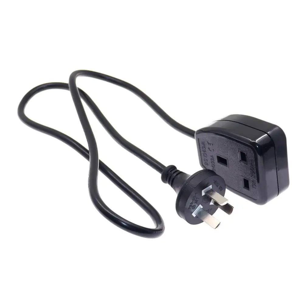 Enchufe estándar australiano 10A a Reino Unido, adaptador de enchufe BS1362 13A, cable de extensión de fuente de alimentación, conexión AU - imagen 4