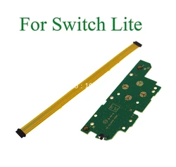 Original para Switch Lite, interruptor de alimentación Original, placa pcb de dirección con cable de cinta izquierda, placa de botón L, placa de circuito de teclado
