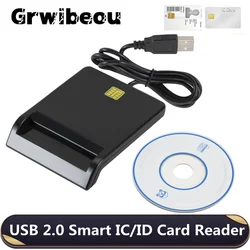 GRWIBEOU Lector Tarjetas Inteligentes USB para DNIe EMV