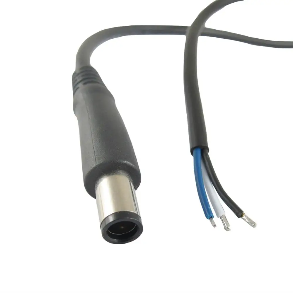 1 unidad de Cable conector de clavija macho de 7,4x5,0mm con punta CC para reemplazo DELL HP 30cm/1 pies - imagen 2