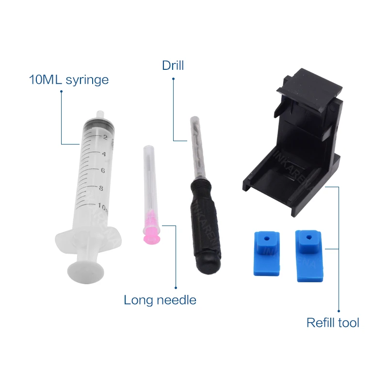 INKARENA-Reemplazo de sistema de suministro de tinta continua, Cartucho para HP122 122XL Deskjet 1000 1050 1050A 1510 2050 2050A 3050 3050A - imagen 3