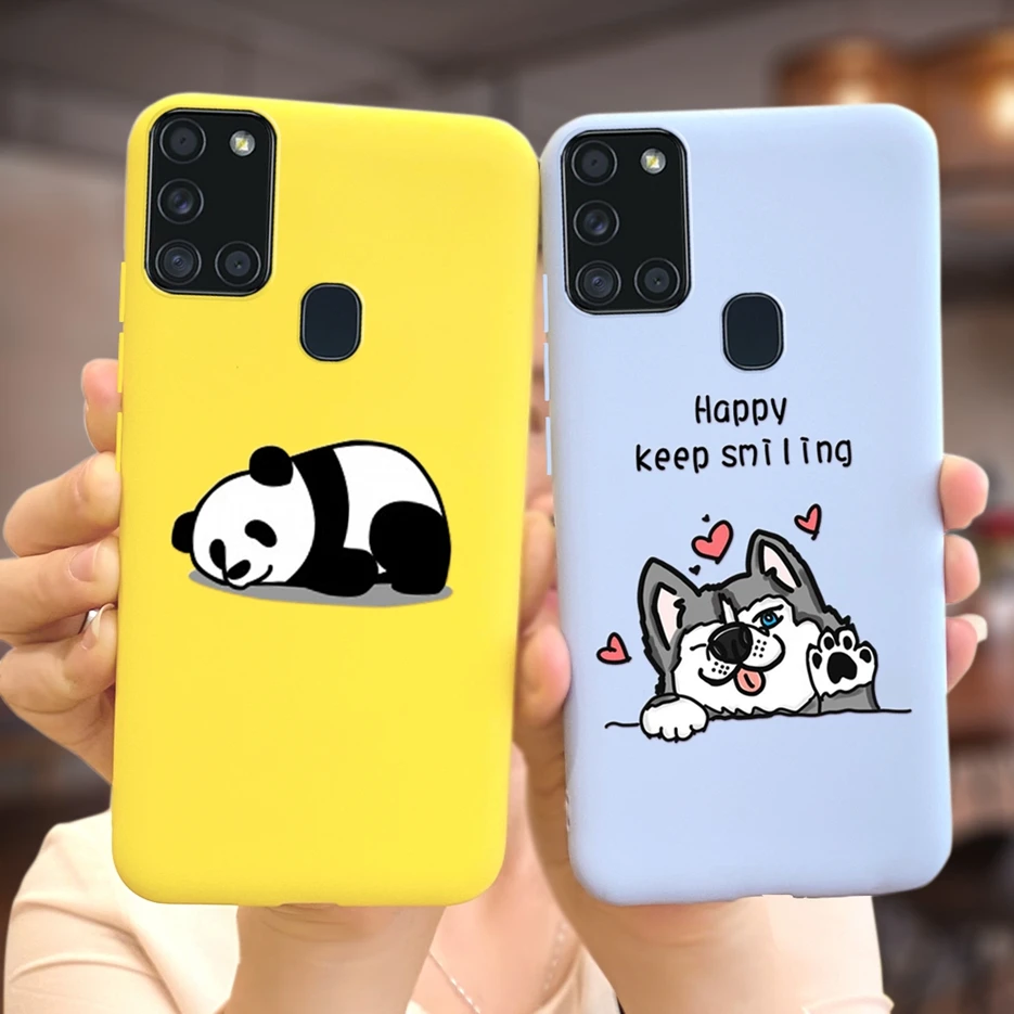 Funda trasera para Samsung Galaxy A21s, SM-A217F, suave, delgada, bonita, A la moda, A21s A 21 S A217F - imagen 3