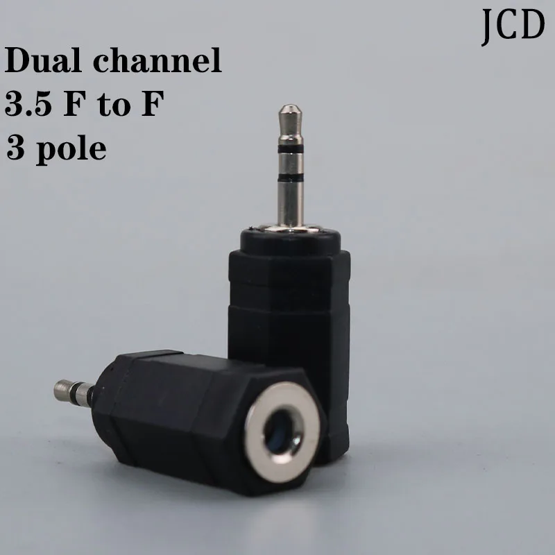 Adaptador de Audio para altavoz auxiliar, conector macho a hembra de 3,5mm y 2,5mm, de 1 a 10 piezas, de 2,5mm a 3,5mm, para auriculares 3,5 - imagen 5