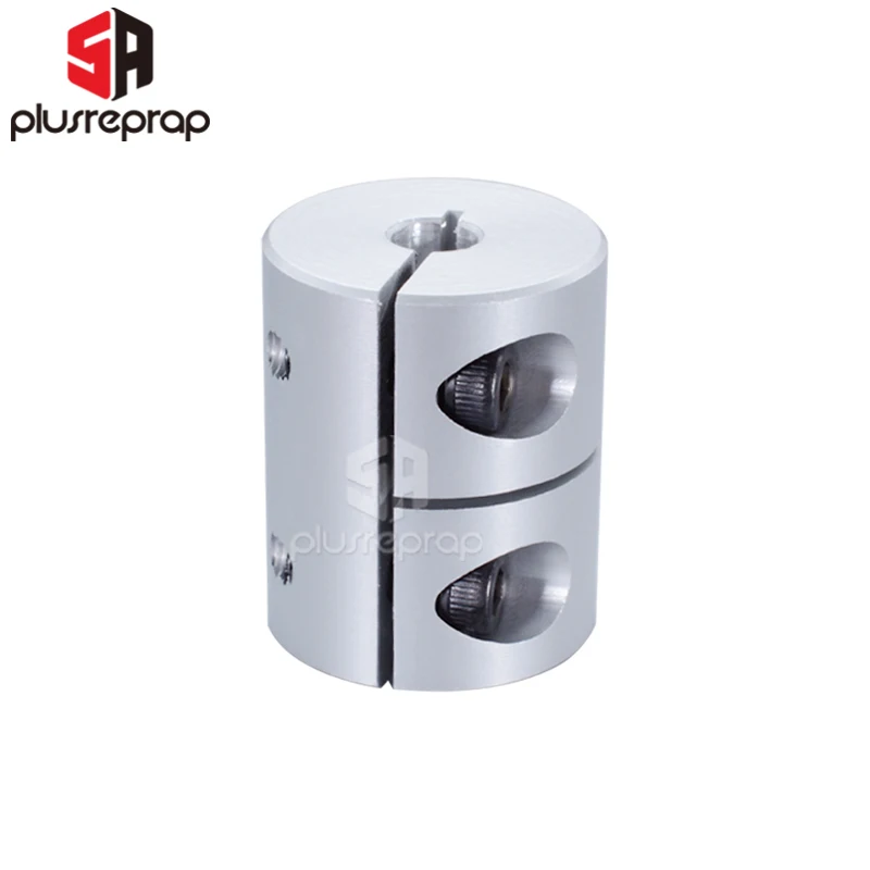 Piezas de impresora 3D, abrazadera de acoplador de eje rígido, acoplamiento de servomotor paso a paso D20 L25 5x8x25mm para tornillo de avance Cr10 Ender-3 T8