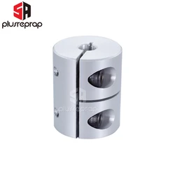 Piezas de impresora 3D, abrazadera de acoplador de eje rígido, acoplamiento de servomotor paso a paso D20 L25 5x8x25mm para tornillo de avance Cr10 Ender-3 T8