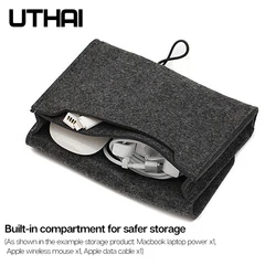 UTHAI T29 Estuche Portátil 2,5 Pulgadas Organizador Tech