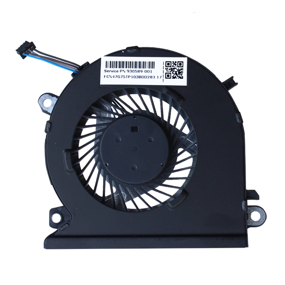Ventilador de CPU para ordenador portátil HP Pavilion 15 15-CB CB073TX 15T-CB TPN-Q193 930589-001 ventiladores de refrigeración portátil radiador piezas internas - imagen 3