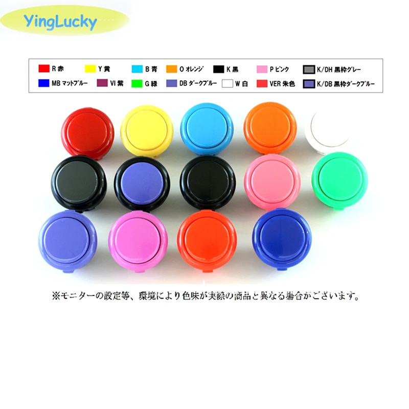 10 Uds. Botón Sanwa Original Obsf-30 Obsf-24 botones Arcade 30mm 24mm para ARCADE BOX Pandora Box PS3 PS4 Raspberry Pi MAME - imagen 5