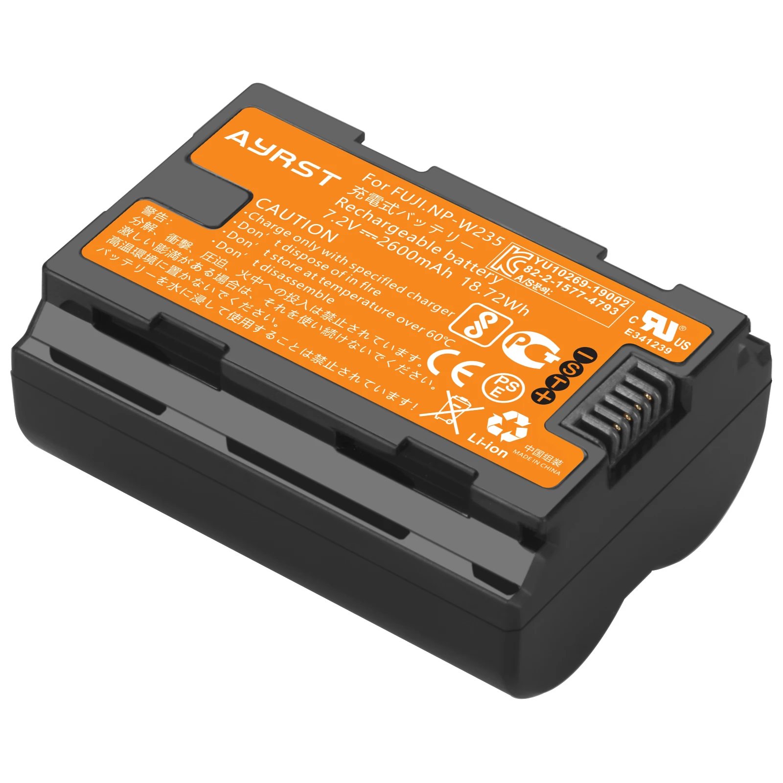 Reemplazo de batería de 2600mAh NP-W235 NP W235 para cámara Digital Fujifilm X-T5 X-T4 GFX 100S X-H2S GFX 50S II - imagen 3