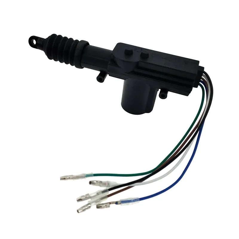 Sistema de bloqueo centralizado Universal para coche, motor de 12V cc 12V, 2 líneas, 5 líneas, motor de bloqueo de puerta + soporte de montaje - imagen 5