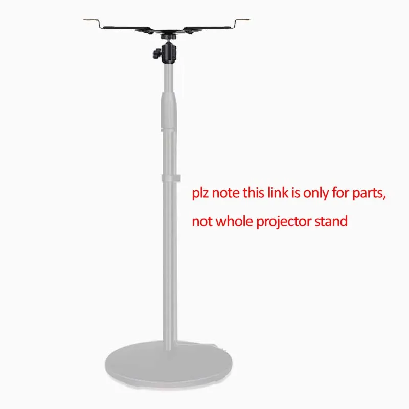 Gancho para proyector giratorio 360, bandeja universal fuerte para proyector de 10kg, soporte de montaje para mesa de vídeo P2 X1 G1-S PPX4350 X6