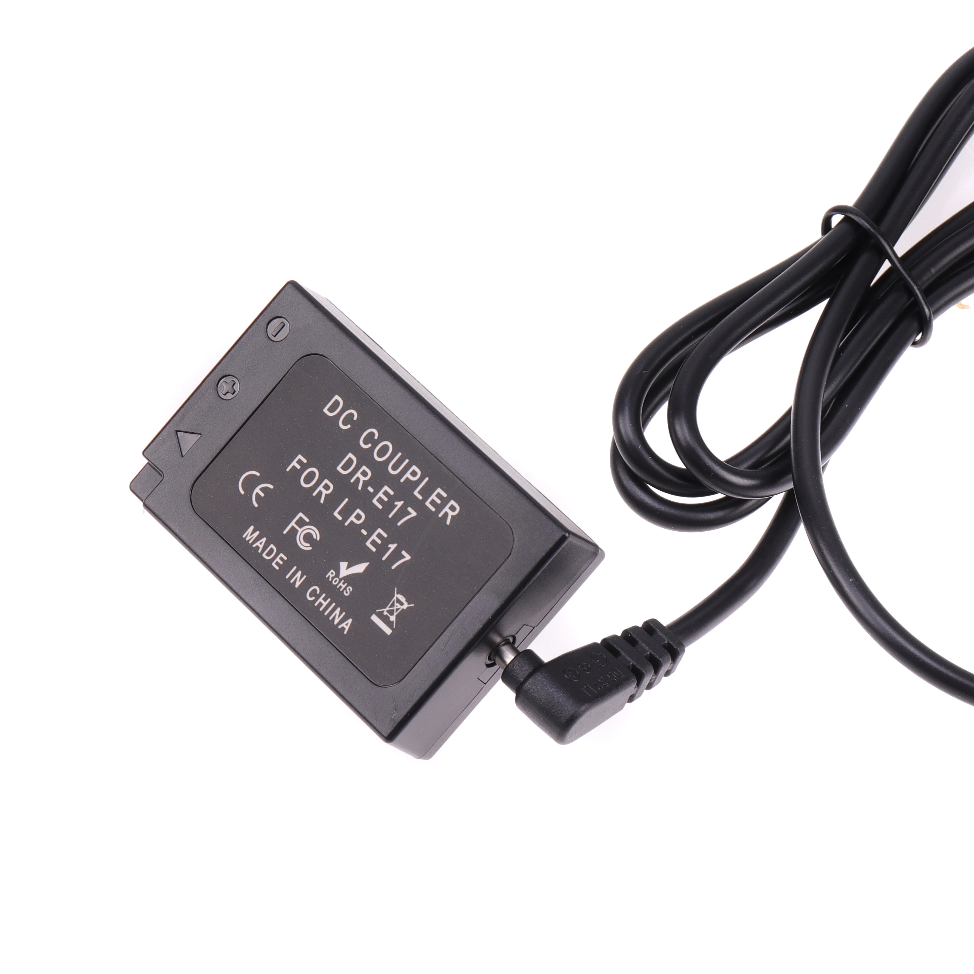 Fuente de alimentación del adaptador de batería simulada FOTGA 9V LP-E17 con cable de TYPE-C para fuente de alimentación del adaptador de batería simulada Canon M3 M5 M6 - imagen 2
