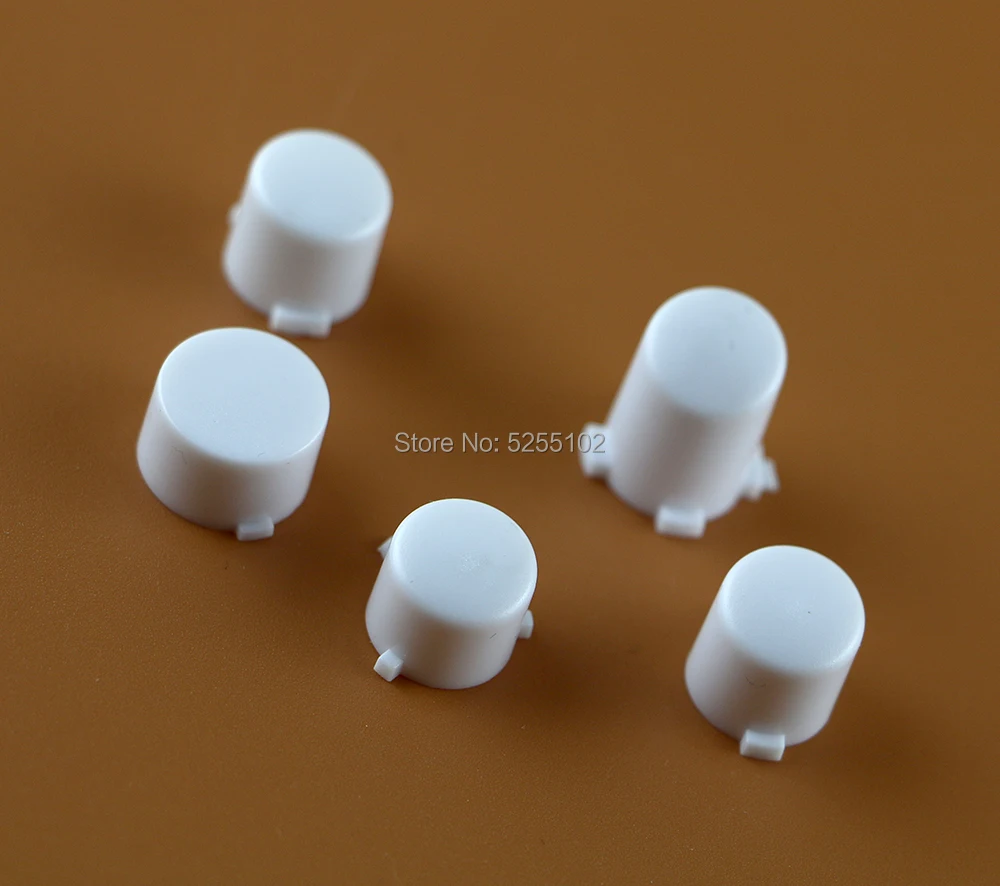 50 juegos de botones ABXY Mod Kit de plástico blanco ABXY + carcasa de botones guía para Xbox One Xboxone controlador inalámbrico - imagen 5