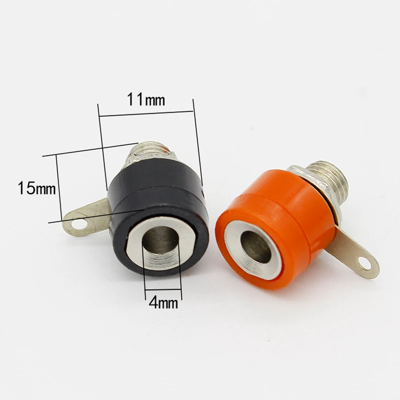 10 unids/lote poste de encuadernación de plátano de 4mm conector de plátano de 4mm - imagen 5