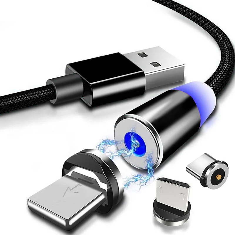 Cable Magnético USB-C o Micro USB – Carga Rápida Móvil 1m - imagen 5
