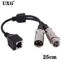 RJ45-XLR M and F