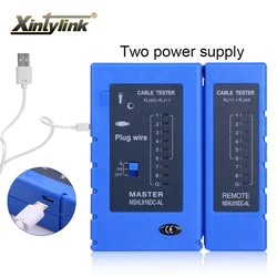 Xintylink Probador Cable Ethernet RJ45 CAT6 con Kit Herramientas Red