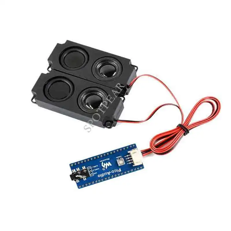 Placa de expansión Raspberry Pico RP2040 I2S, módulo de Audio, altavoz, zumbador, auriculares - imagen 2